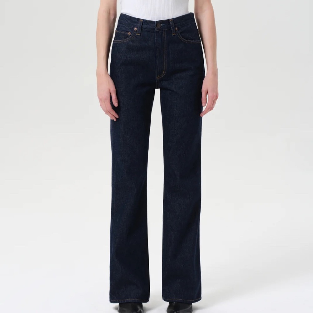 Agolde Leena Mid-rise baby flare size 27